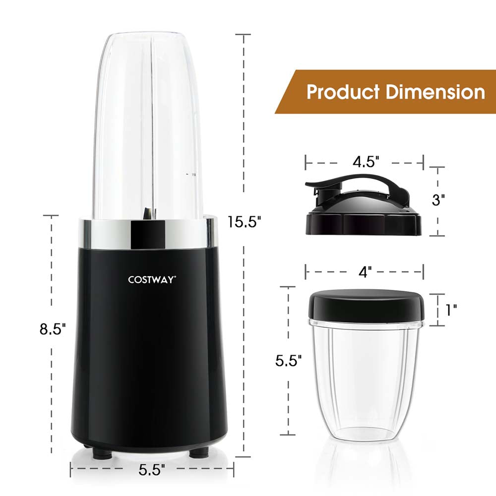 1000W Portable 6-Blade Smoothie Blender
