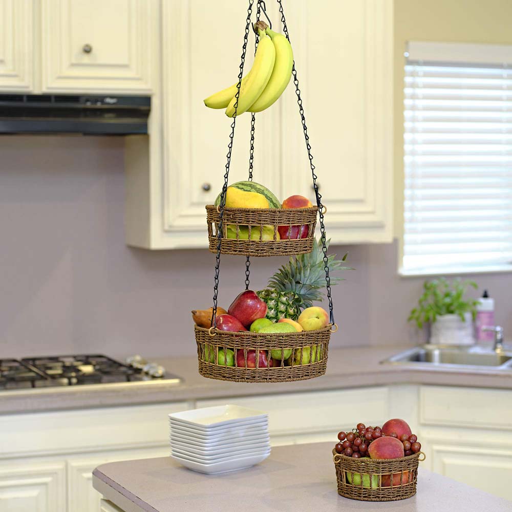 Hanging Fruit Basket 3 Tier