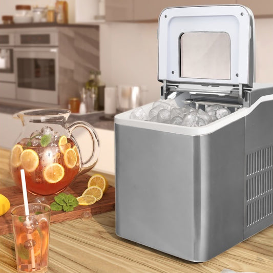 Portable Countertop Ice Maker Machine with Scoop