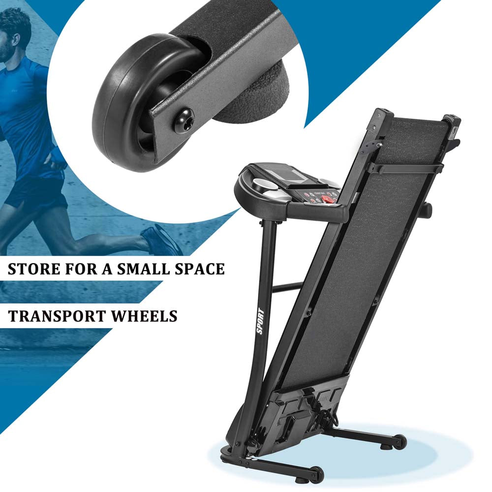 Folding Electric Treadmill Motorized Running Machine