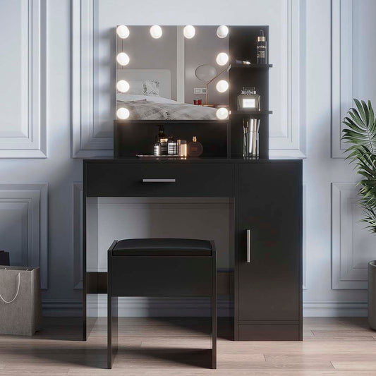 Modern Stylish Rectangular Dressing Table For Bedroom