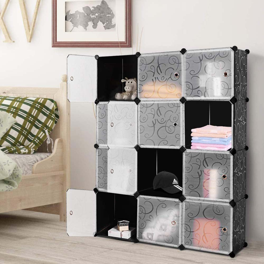 Cube Bookshelf Closet Organizer Storage Shelves Shelf