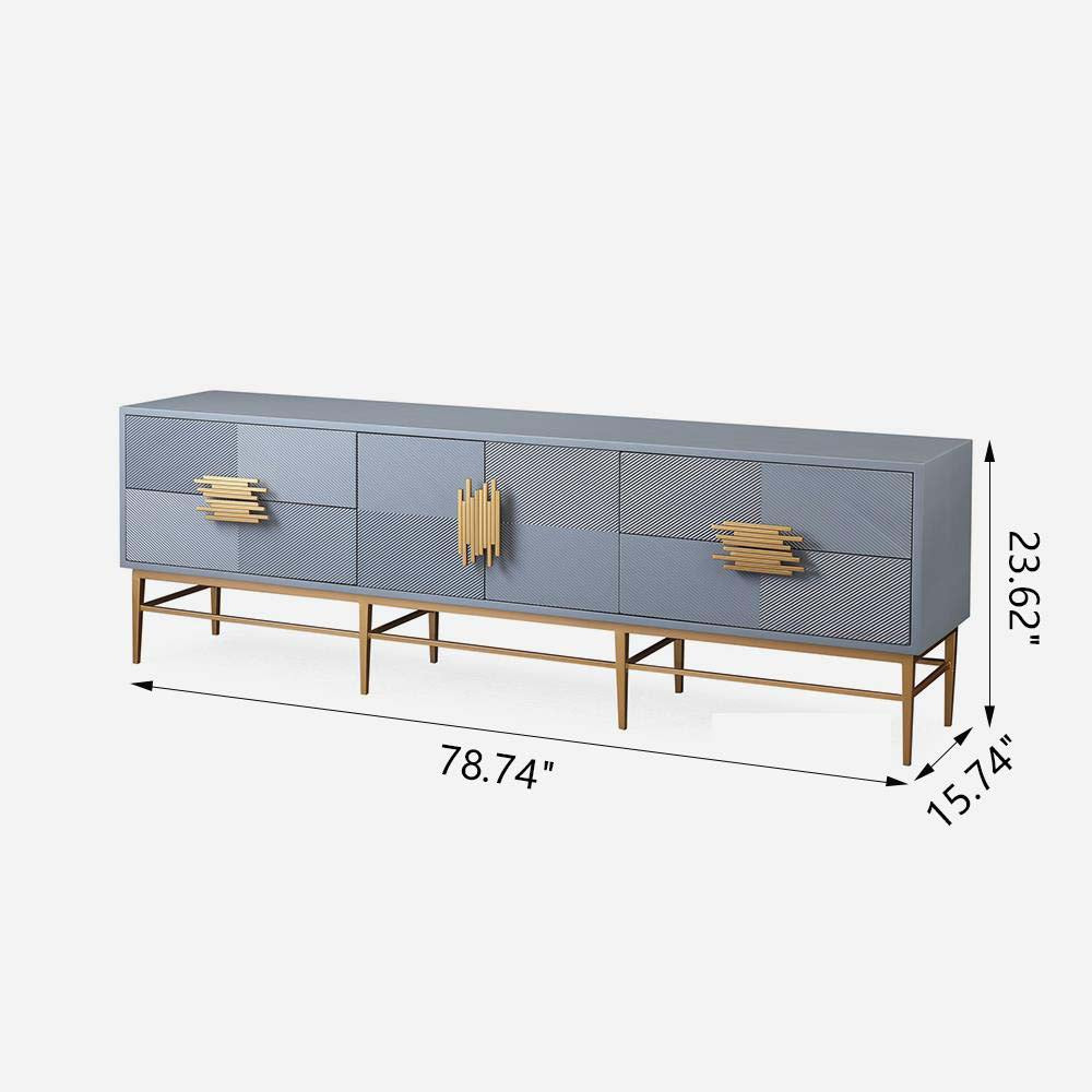 Modern Wooden Fully-assembled TV Stand