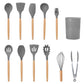 11Pcs Silicone Cooking Utensil Set