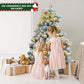 Pre-Lit Premium Snow Flocked Christmas Tree