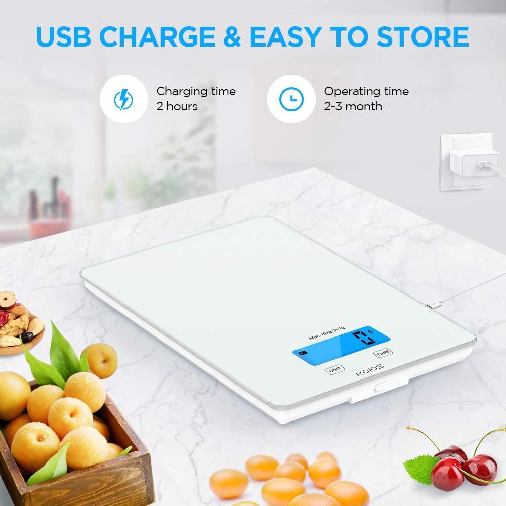 USB Rechargeable Food Scale