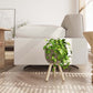 Wicker Planter Basket With Removable Legs For Indoor and Outdoor Stand
