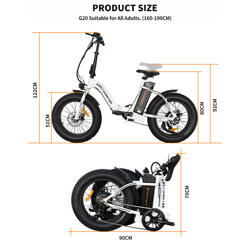 Folding and Portable Fat Electric Bike